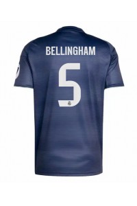 Fotbalové Dres Real Madrid Jude Bellingham #5 Venkovní Oblečení 2025-26 Krátký Rukáv